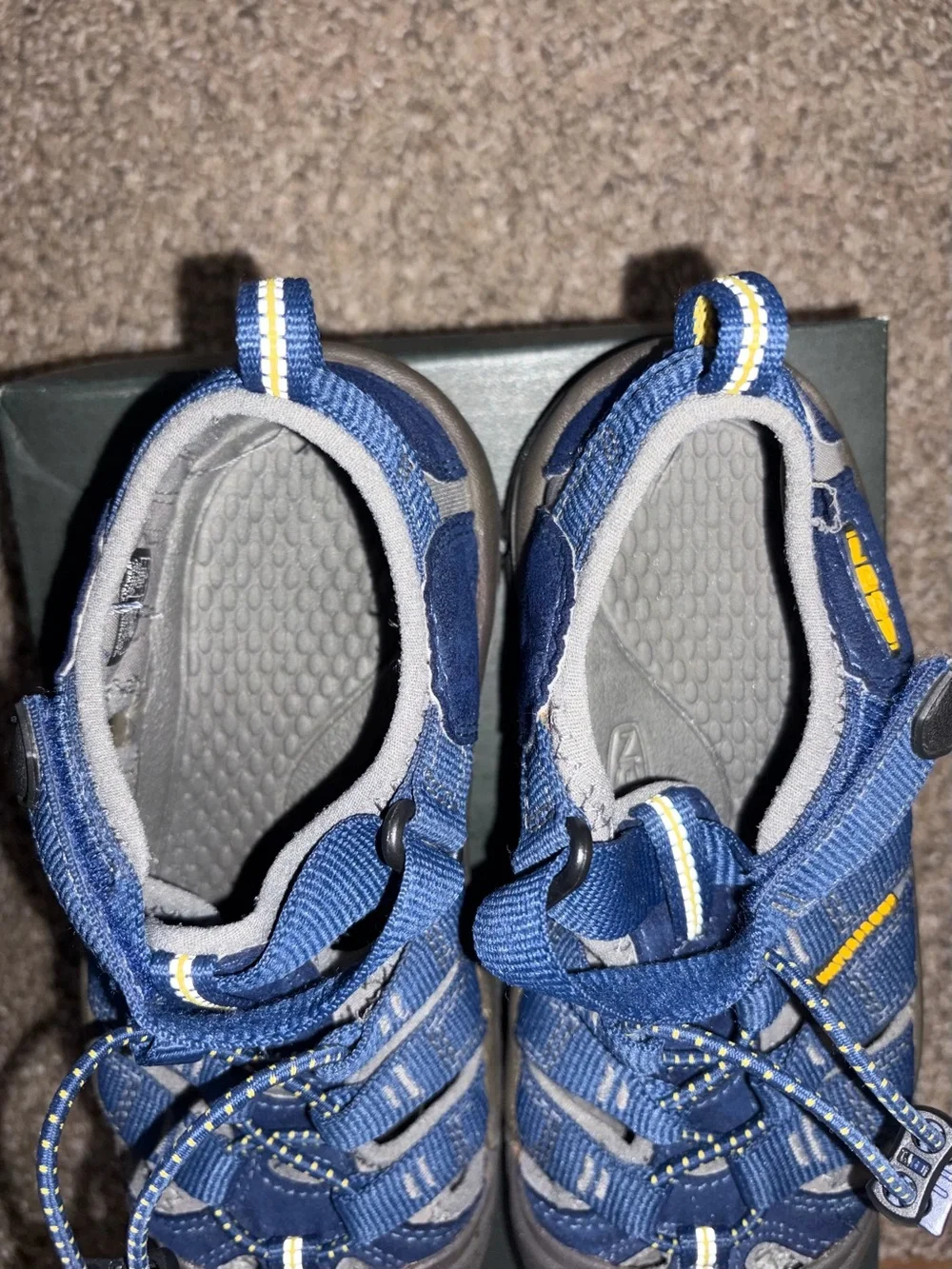 Keen Kids Navy and Gray Closed-Toe Sport Sandals